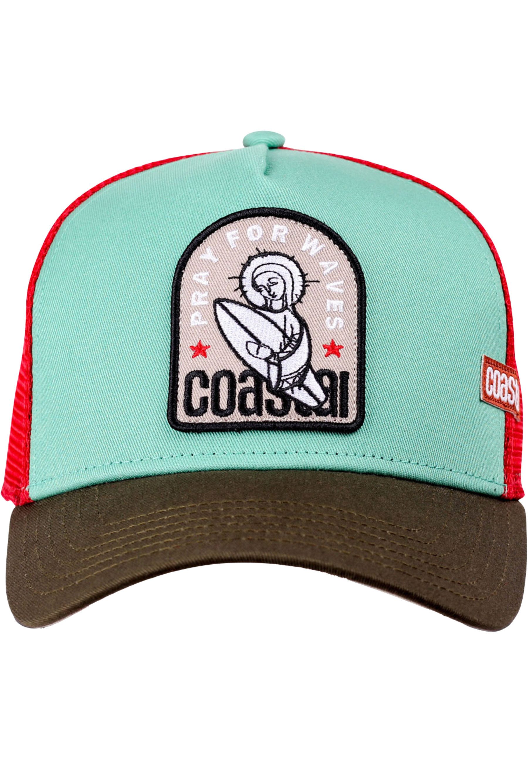 Coastal Trucker Cap Coastal Trucker Cap HFT Pray for Waves