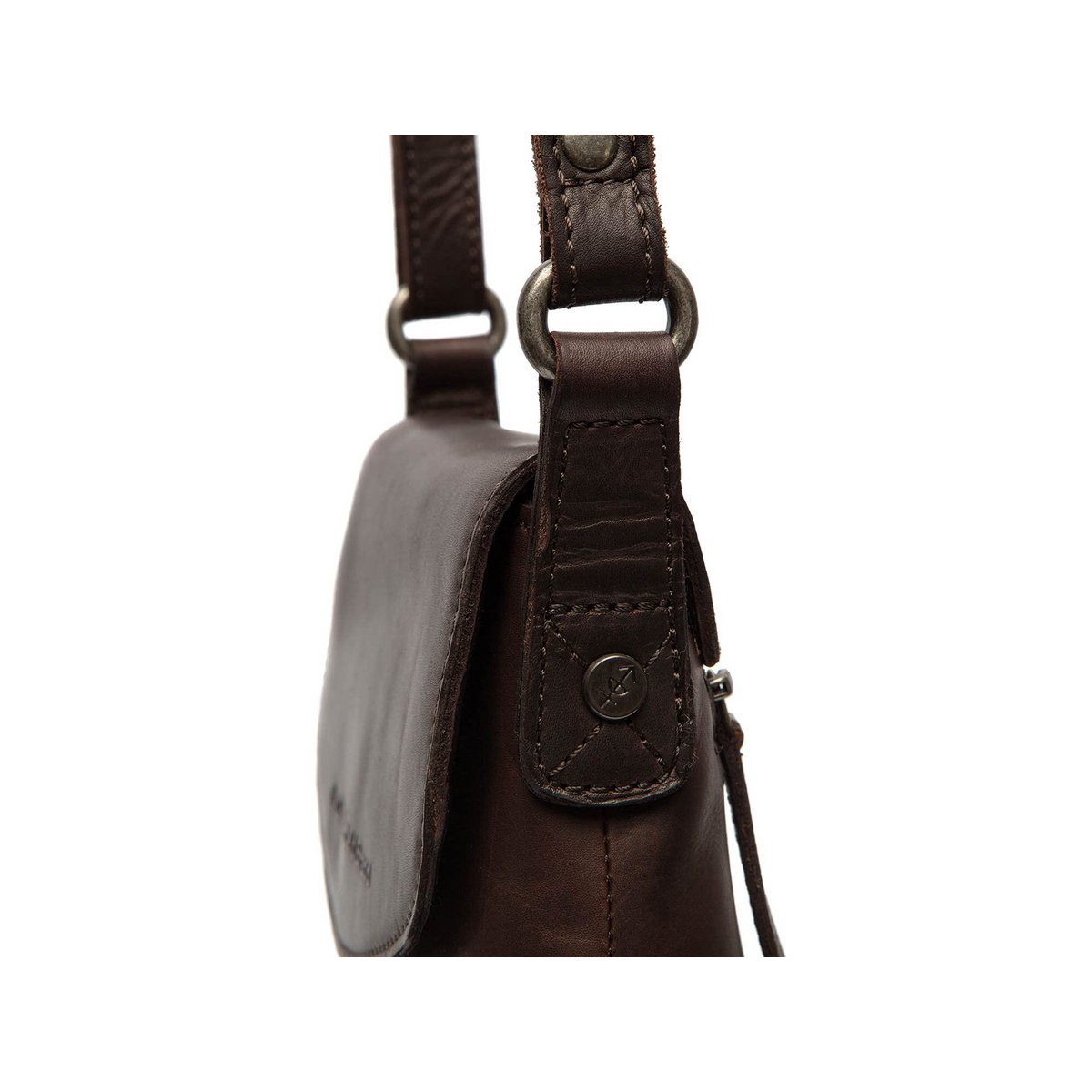 Chesterfield dunkel-braun (1-tlg) Brand Handtasche The