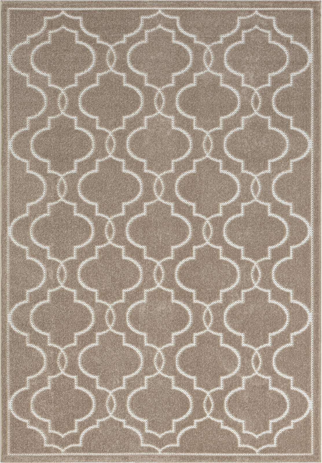 TaraCarpet Teppich Indoor & Outdoor Teppich Capri mediteranes Florentiner D günstig online kaufen