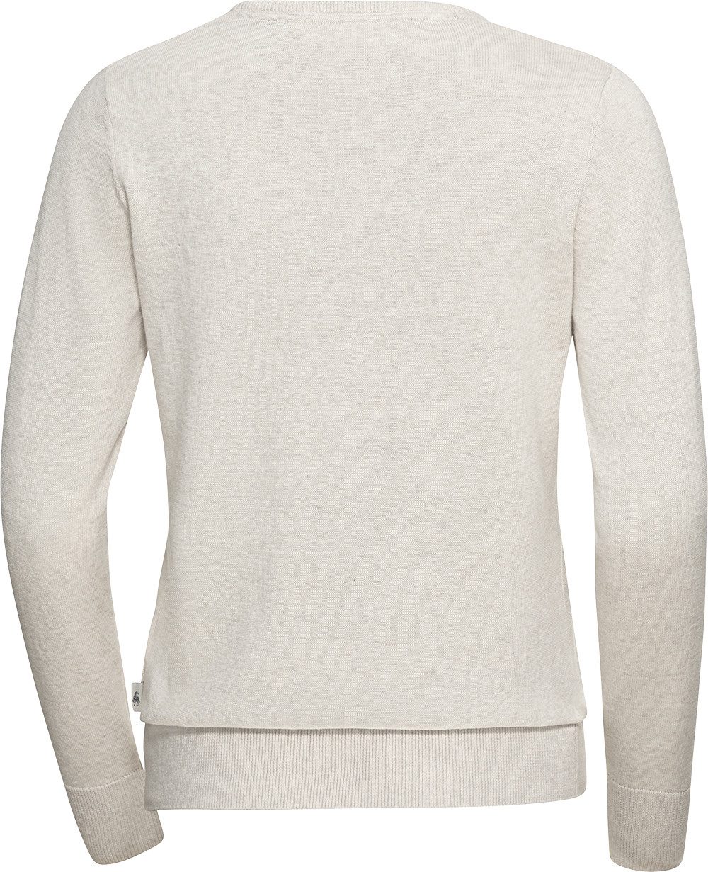 Jacques Britt V-Ausschnitt-Pullover Hautsympathisch und formstabil dank 100% Baumwolle
