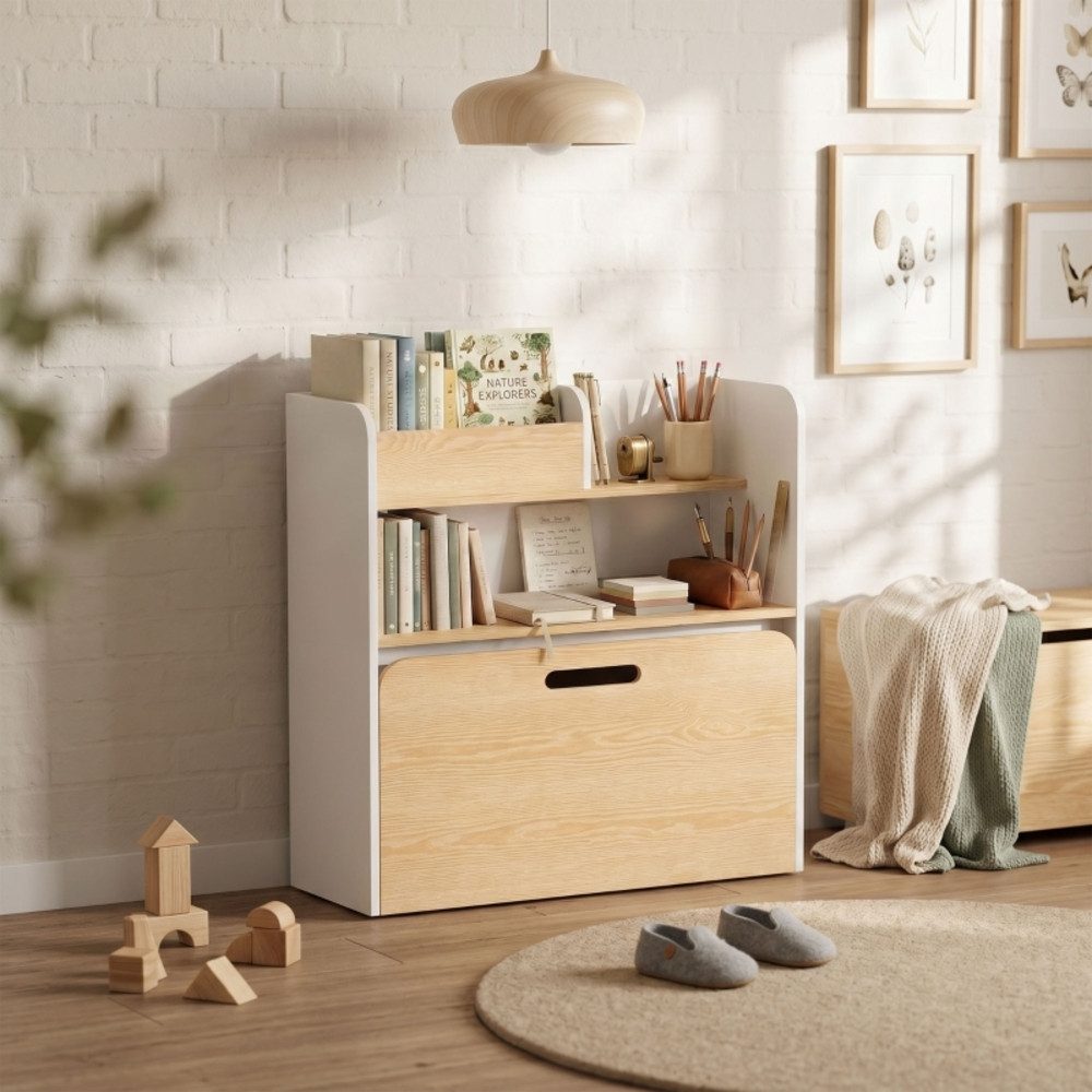 OKWISH Kindertisch Kinder Sitzgruppe 5-in-1