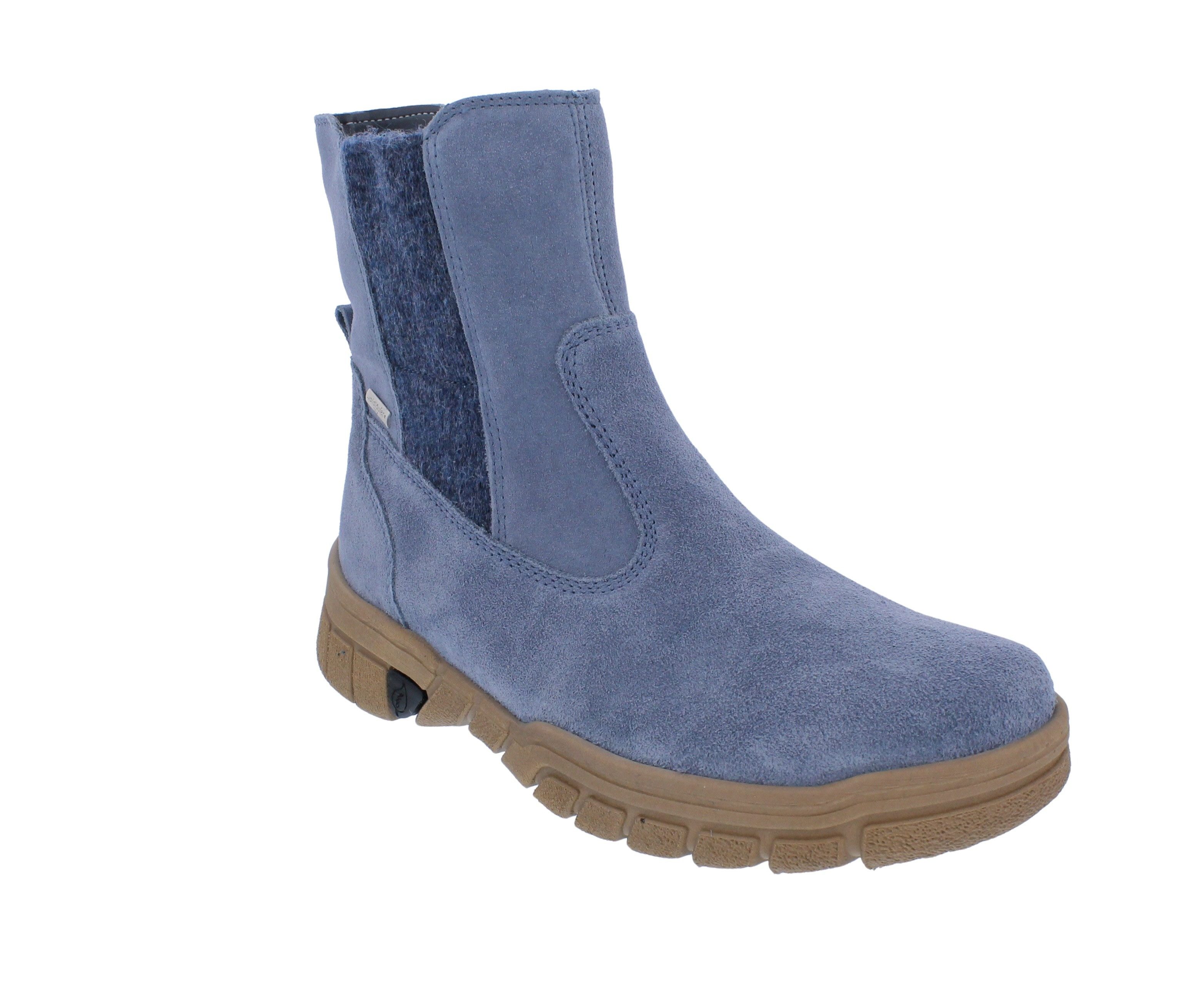 Waldläufer Waldläufer H-Lumi Bootie 904981-195-206 in Jeans Velourleder mit günstig online kaufen