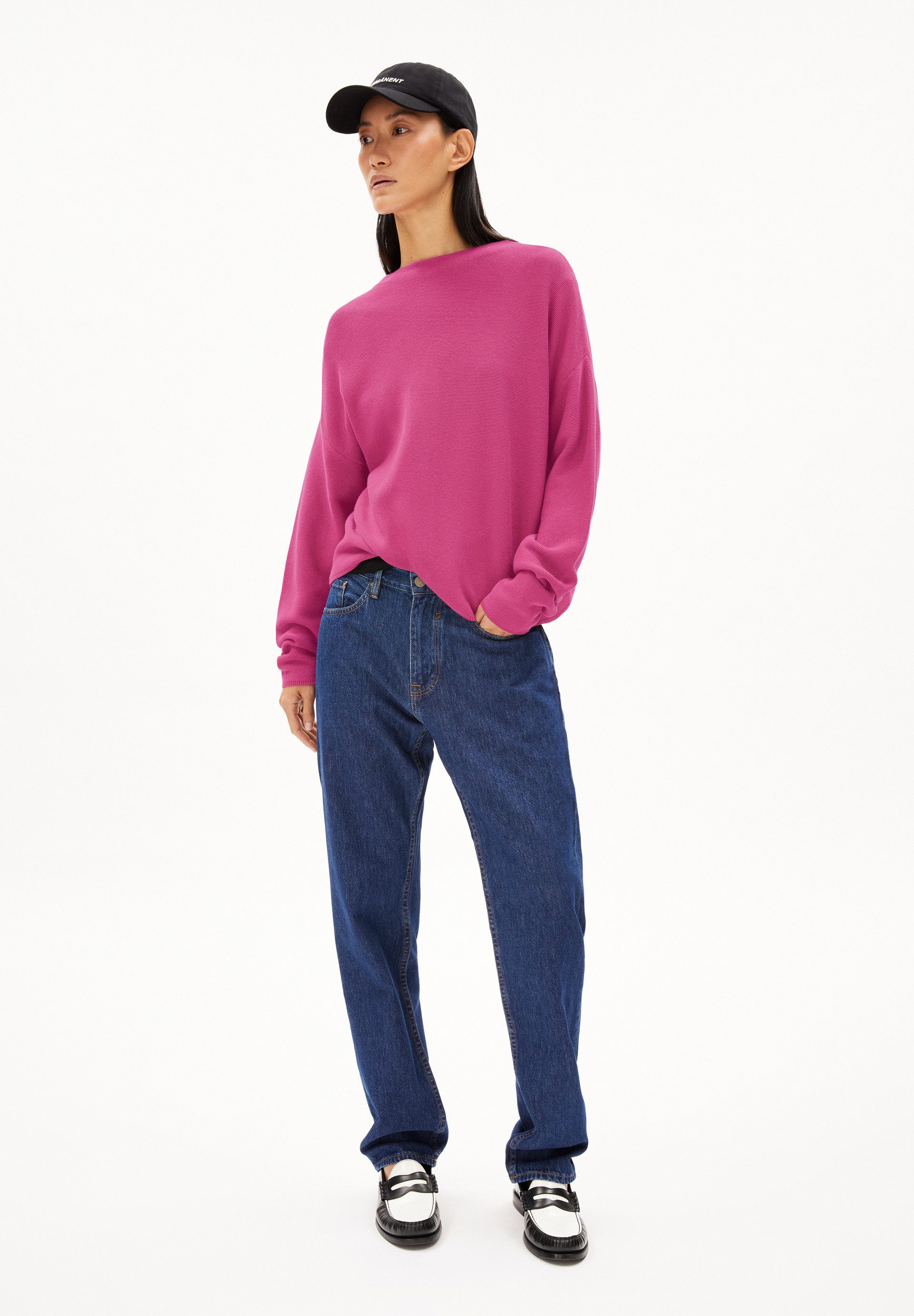 Armedangels Strickpullover MERINAA Pullover aus Bio-Baumwolle Loose Fit