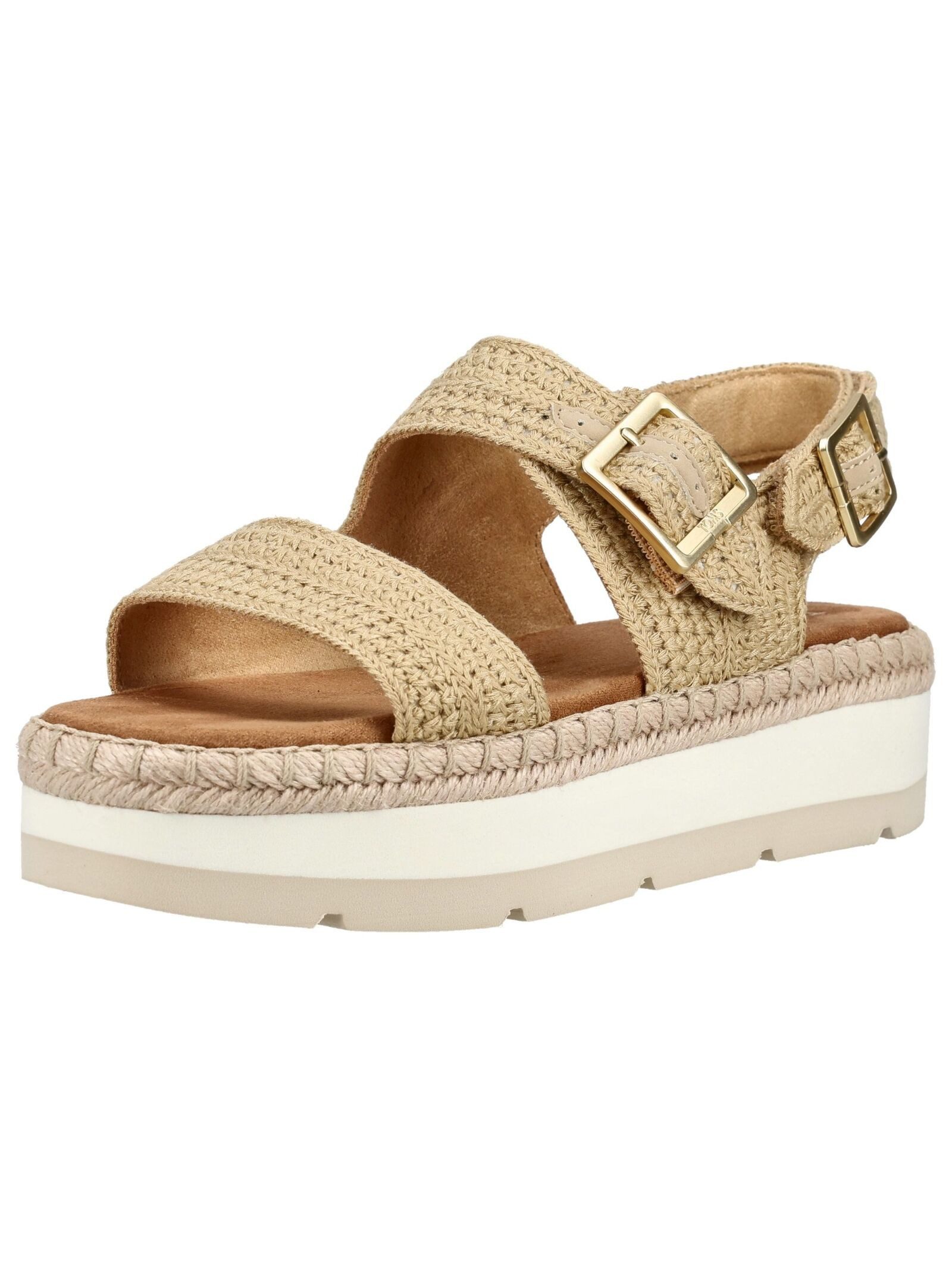 TOMS TOMS Sandalen Leder/Textil Riemchensandale