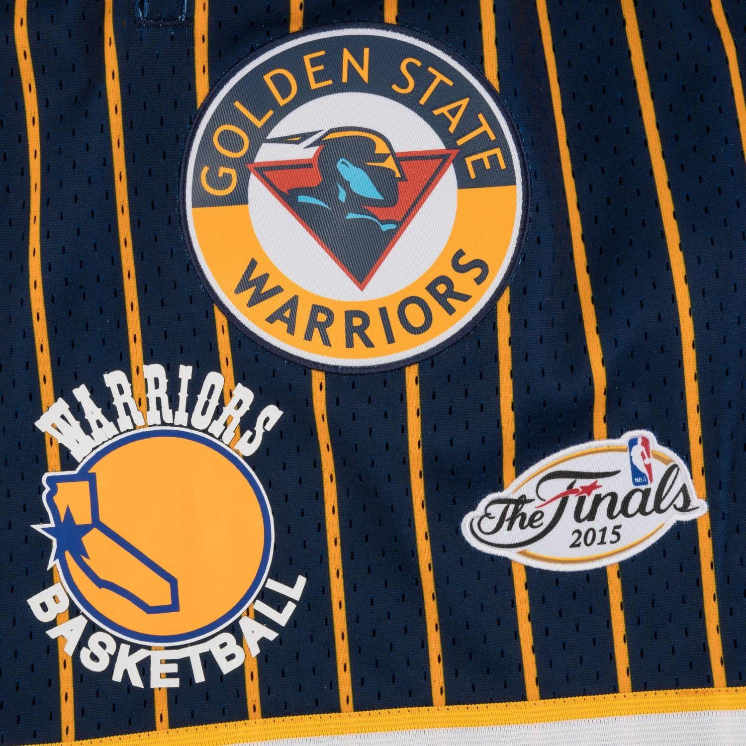 Warriors City Mitchell Ness Shorts State Collection Golden &