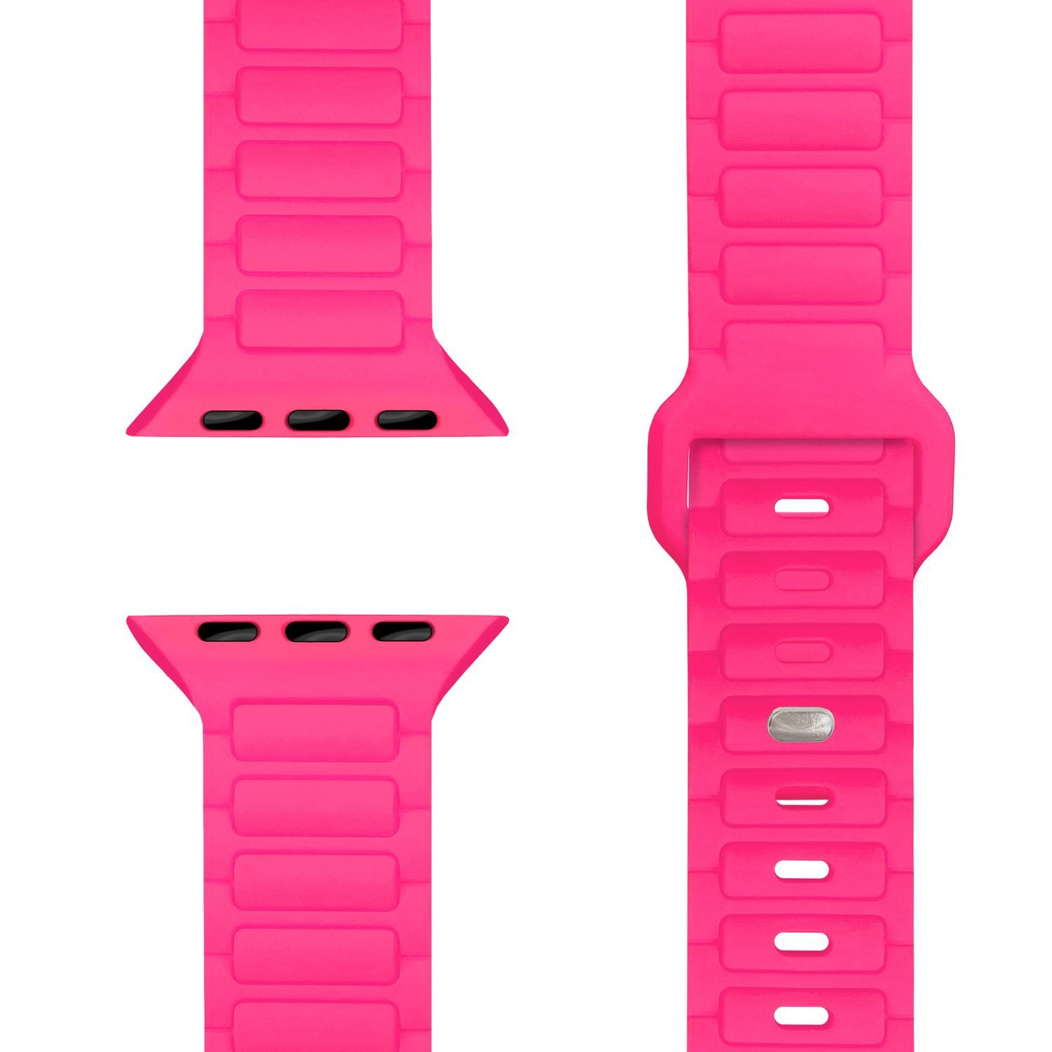 Nalia Smartwatch-Armband Apple Watch 49mm/46/45/44/42(Serie 1-3), Magnetisc günstig online kaufen