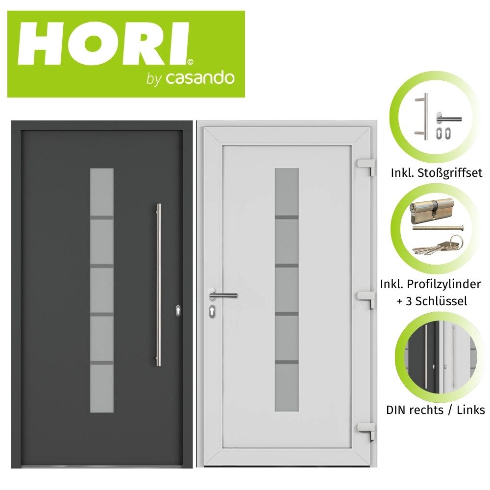 HORI Haustür HORI Haustür Safety Chain, Aluminium Kunststoff,Eingangstür (S günstig online kaufen