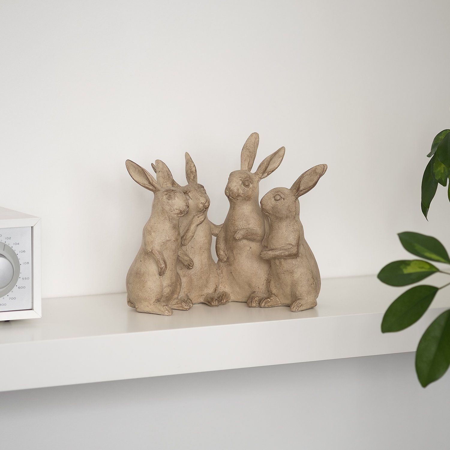 Moritz Dekofigur Dekohasen Rudel Osterhasen, Polyresin günstig online kaufen