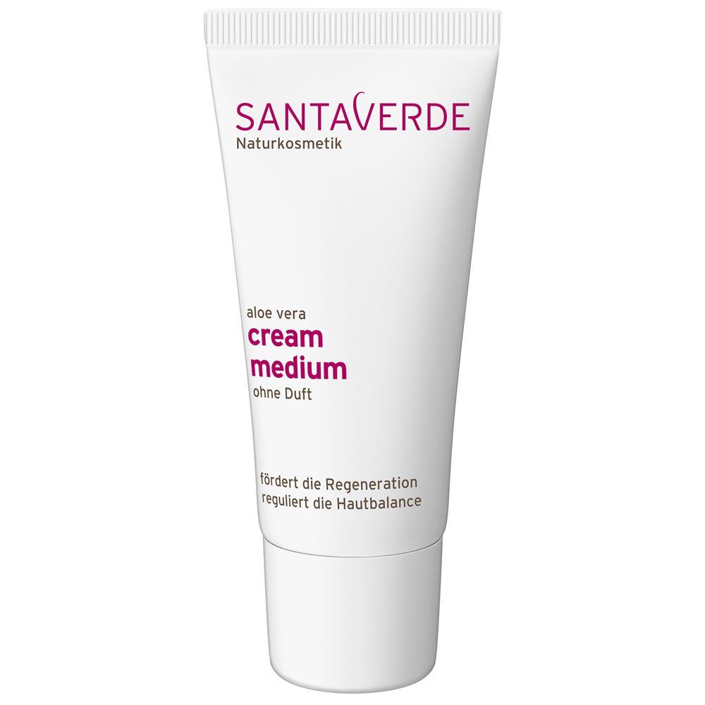 SANTAVERDE GmbH Gesichtspflege cream medium ohne Duft, 30 ml