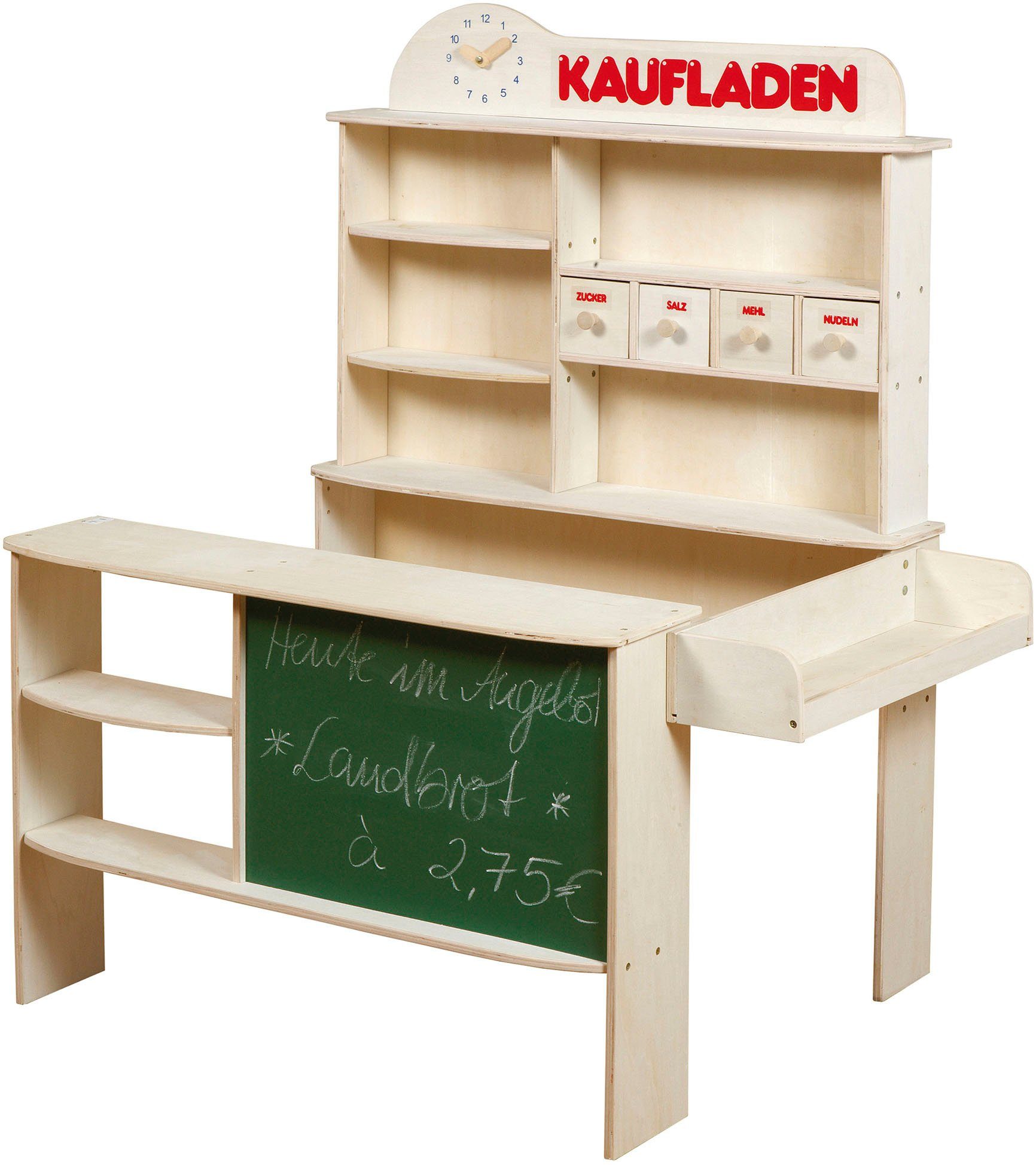roba® Kaufladen Verkaufsstand, natur