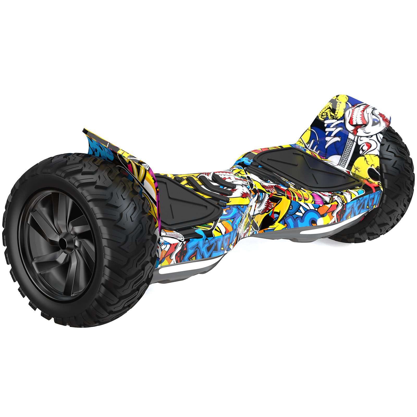 RCB TECH Balance Scooter HM2 mit Leistungsstarkem Motor, 8.5" Hoverboard für alle Gelände, APP