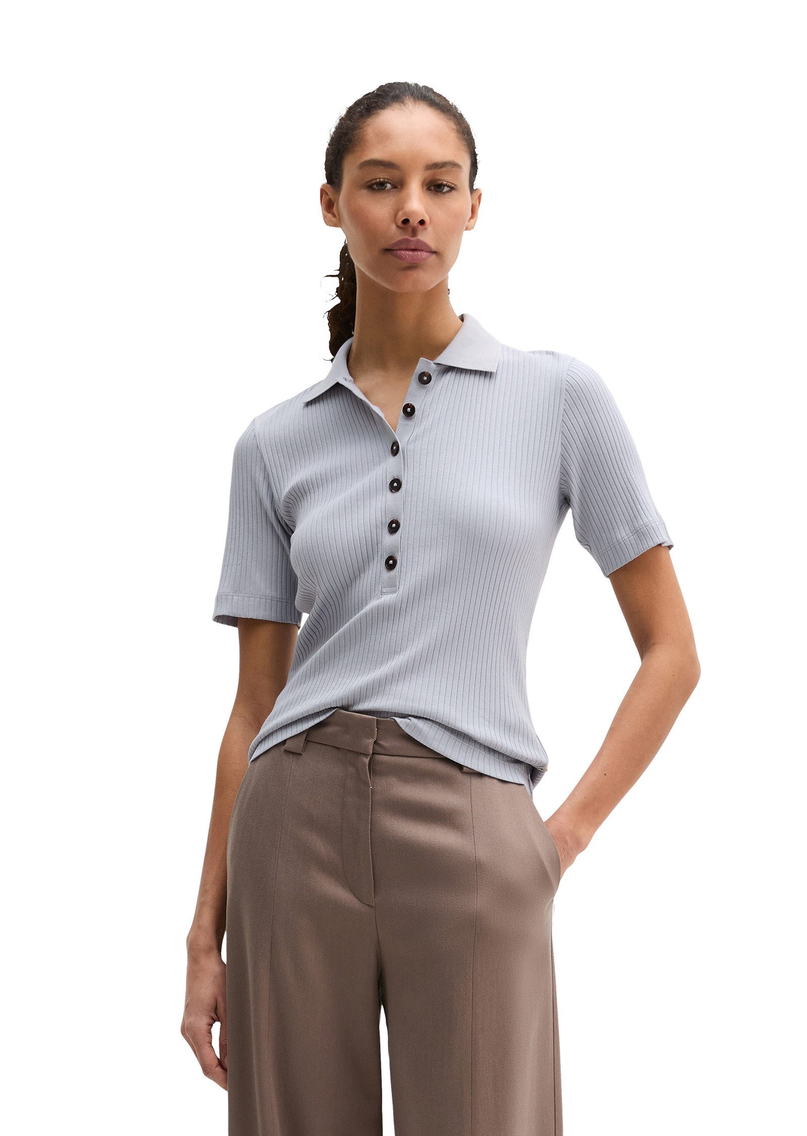 Marc O'Polo Poloshirt mit TENCEL™ Modal