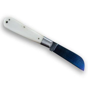 Otter Messer Taschenmesser Anker-Messer Knochen Klinge Carbonstahl gebläut, nicht rostfrei