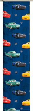Schiebegardine Cars Flo, Wirth, Paneelwagen (1 St), verdunkelnd, Satin, Walt Disney