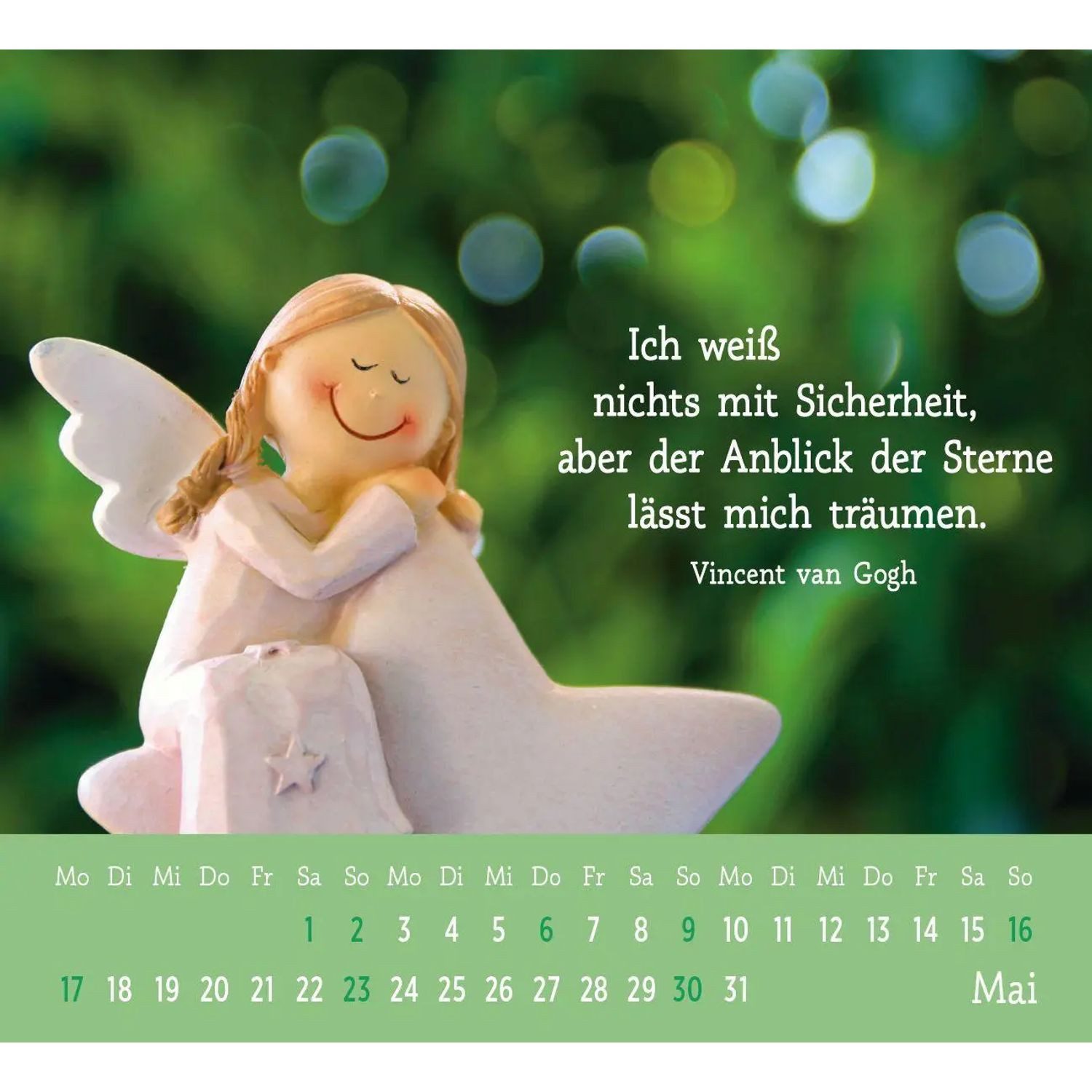 groh Verlag Monatskalender Mini-Kalender 2027: Der kleine Schutzengelkalender