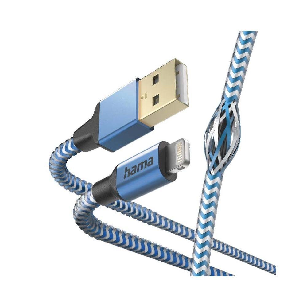 Hama Ladekabel "Reflective", USB-A - USB-Kabel
