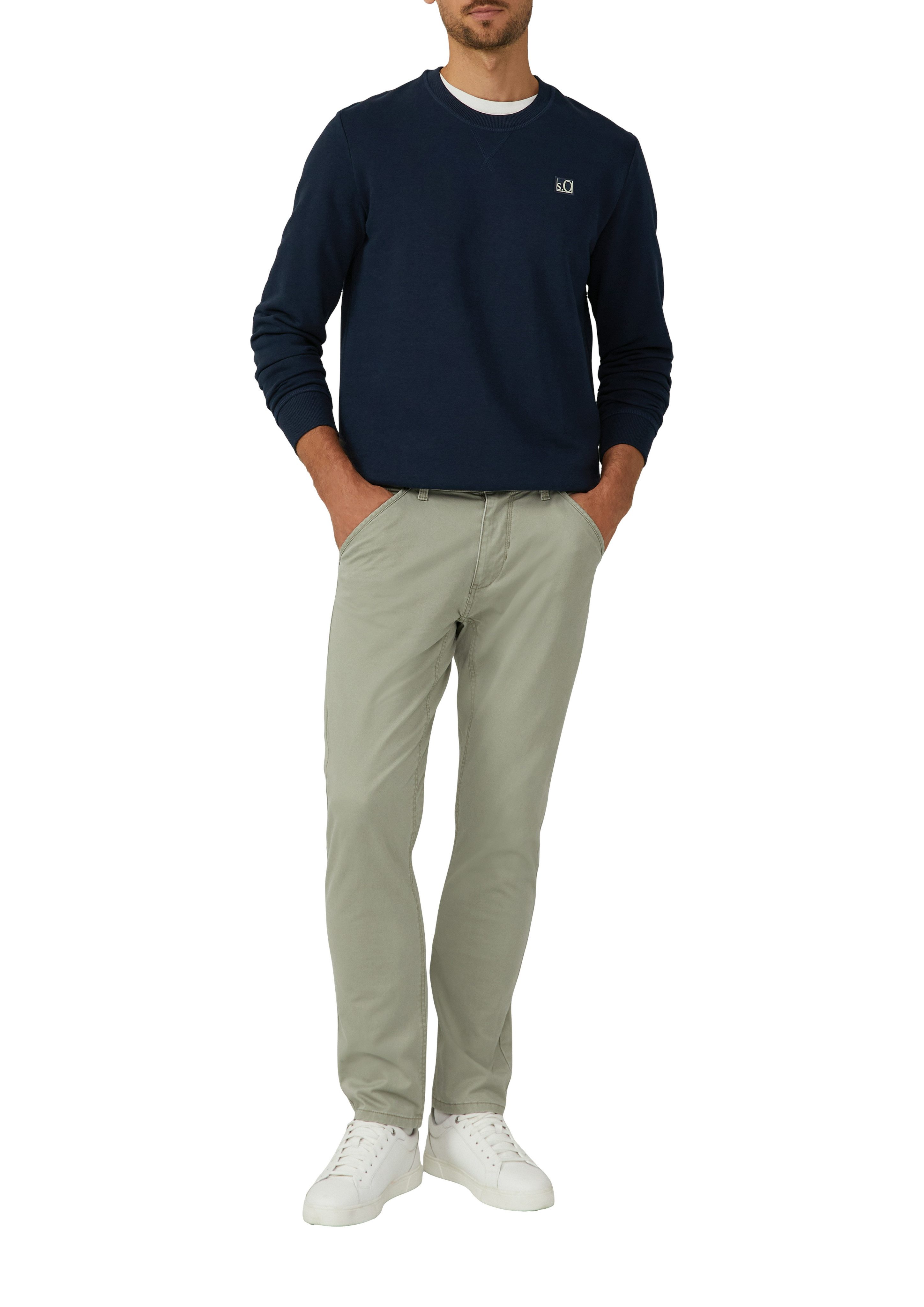 s.Oliver Sweatshirt mit Logo Stickerei günstig online kaufen