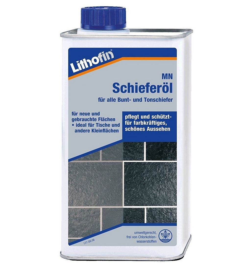 Lithofin LITHOFIN MN Schieferöl 1 Ltr Naturstein-Reiniger