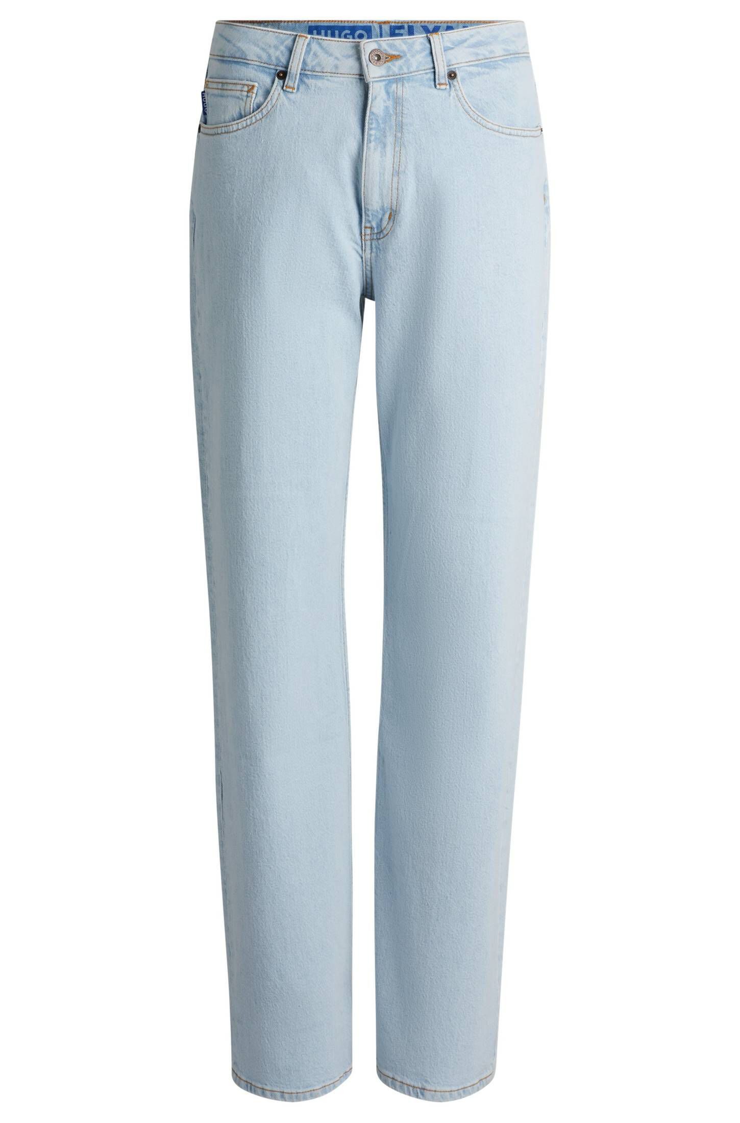 HUGO 5-Pocket-Jeans Damen Jeans ELYAH_B Straight Fit (1-tlg)