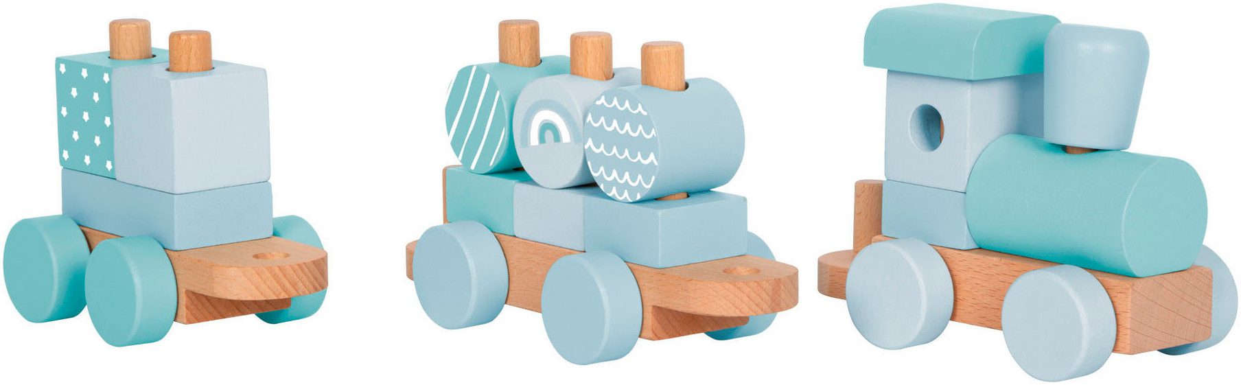Small Foot Spielzeug-Eisenbahn Holzzug – Bild 5 von 5