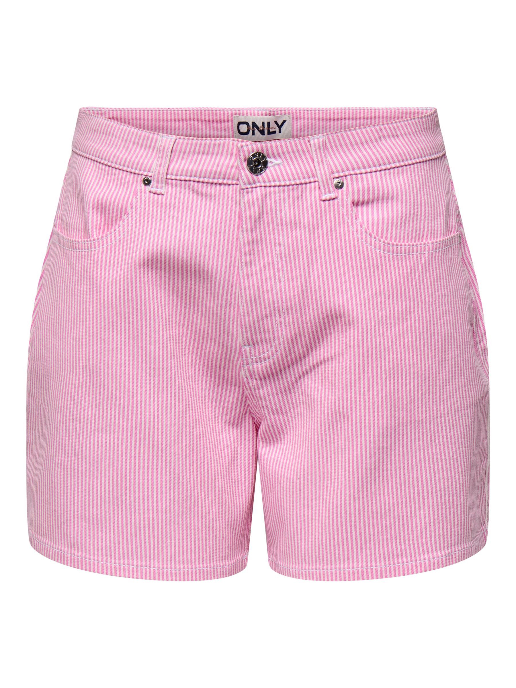 ONLY Bermudas Gestreifte Bermuda mit Knopf günstig online kaufen
