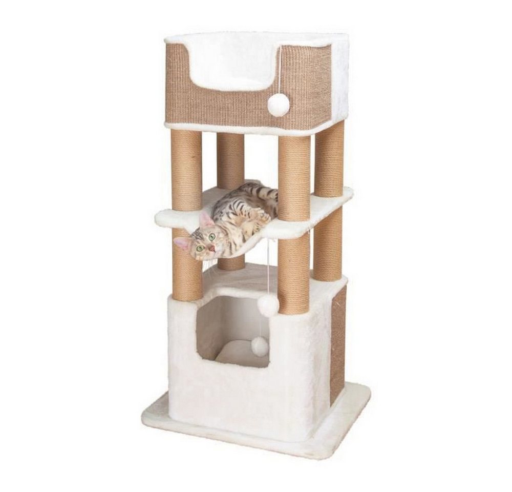 Thumbnail - TRIXIE Kratzbaum Kratzbaum für Katzen Trixie Lucano Baum Sisal Weiß 110 cm