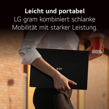 LG Gram 17" Ultralight Laptop, IPS-Display, 16 GB RAM, Windows 11 Home, Business-Notebook (43,18 cm/17 Zoll, Intel Core Ultra 7 155H, ARC, 512 GB SSD, 17Z90S-G.AA75G, 2024)