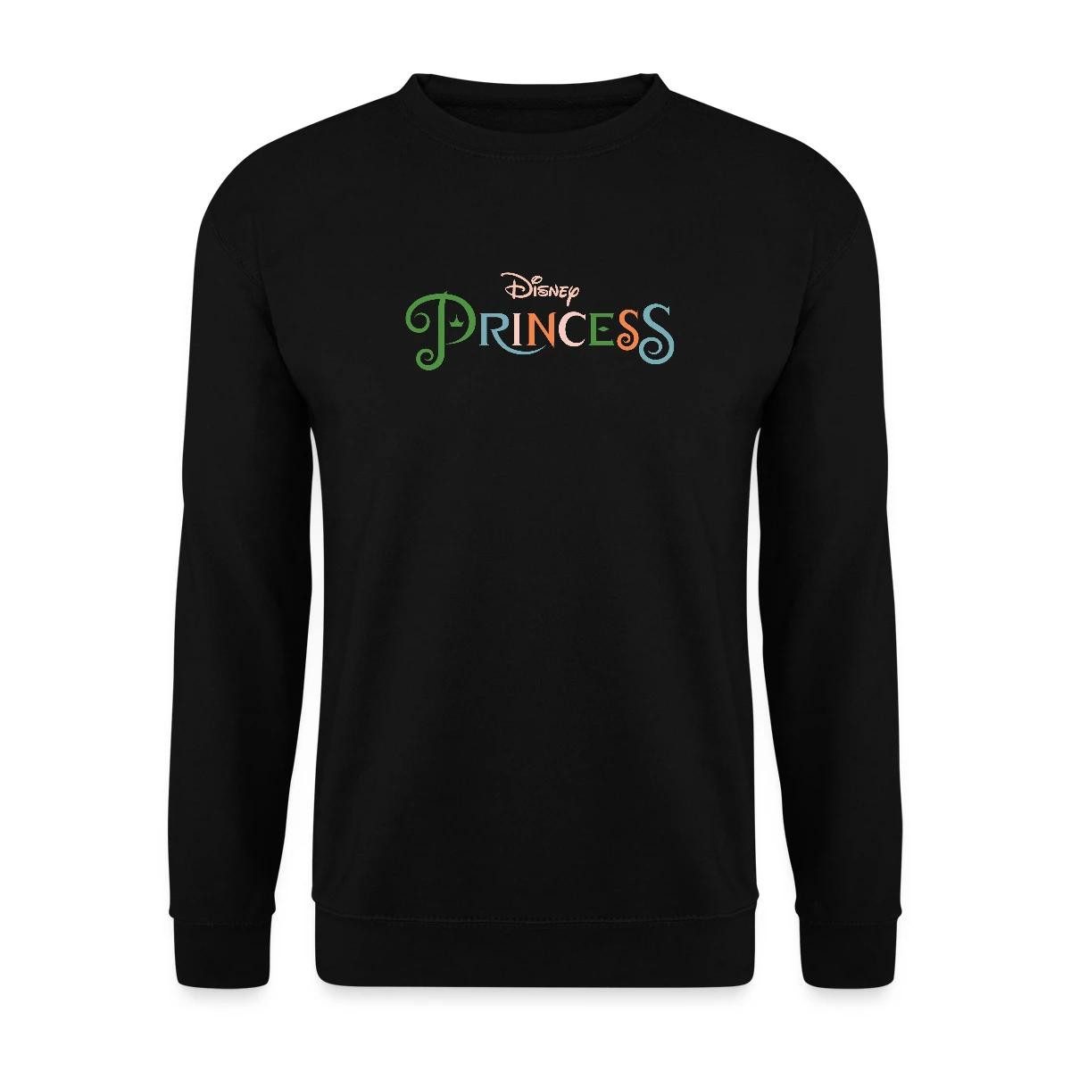 Spreadshirt Sweatshirt Disney Prinzessinnen Schriftzug Mit Logo Unisex Pullover (1-tlg)