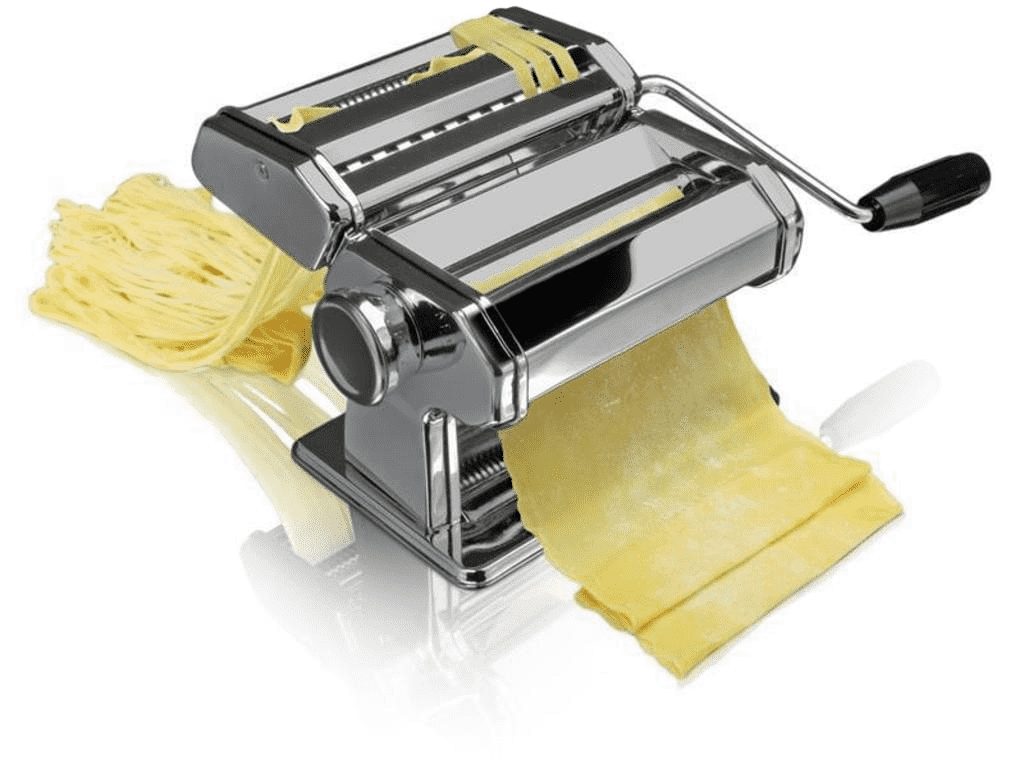 Haushalt International Back-Set Nudelmaschine aus verchromten Metall