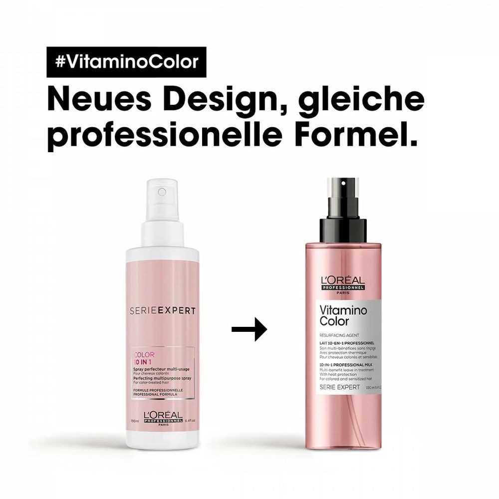 L'ORÉAL PROFESSIONNEL PARIS Leave-in Pflege Serie Expert Vitamino Color 10 in 1 Spray 190 ml