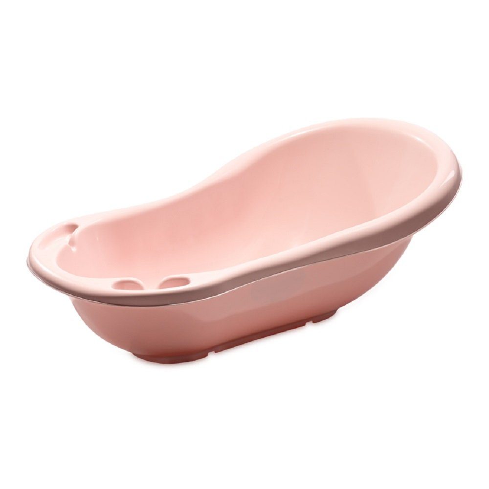 ab rosa Geburt Ablagefächer, Wolke Form Babybadewanne Lorelli ergonomische cm 84 mit lang, Babybadewanne
