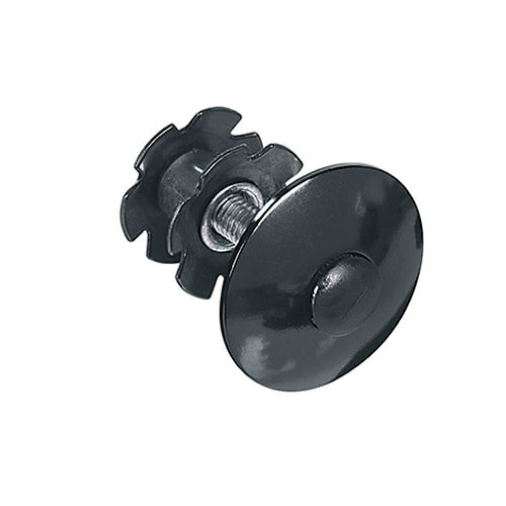 Humpert Fahrradlenker Humpert, Klemme f. Ahead 1 1/8" kompl., Alu, Kappe schwarz, 05639000