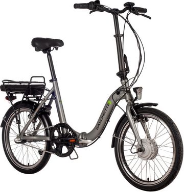 SAXONETTE E-Bike Compact Plus 2.0, 3 Gang, Nabenschaltung, Frontmotor, 281 Wh Akku, (mit Akku-Ladegerät), Pedelec