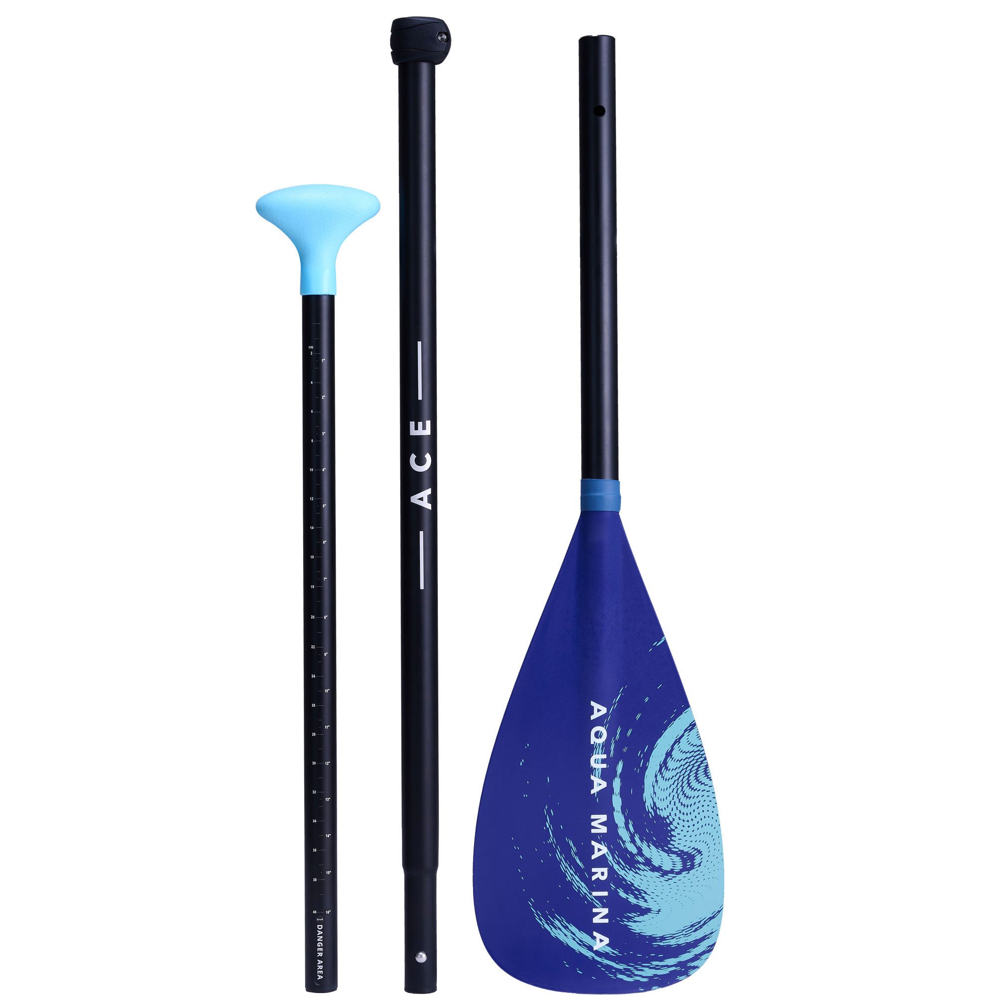 Aqua Marina Aqua Marina ACE Kinder Kids Alu Paddel Paddle 130-165cm 3-teilig 587g SUP-Paddel