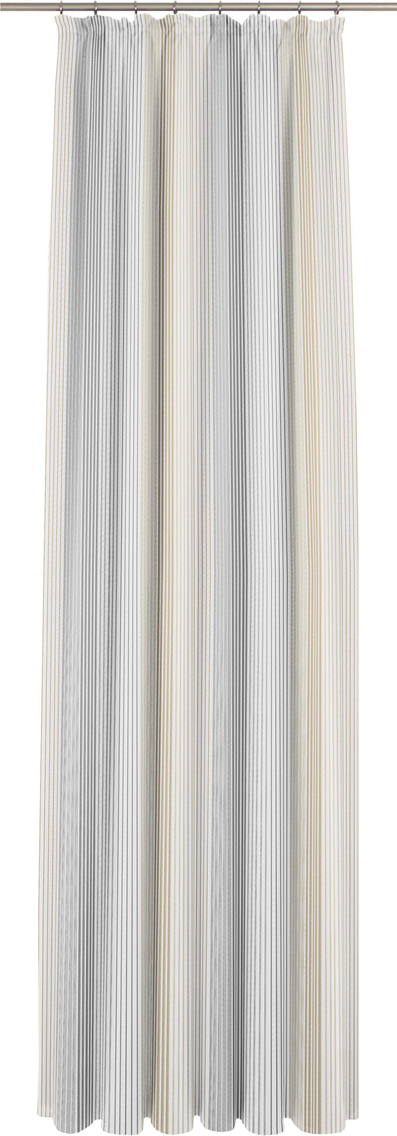 Wirth Gardine 28066 (1 St), Faltenband, halbtransparent, Store - Faltenband 1:3