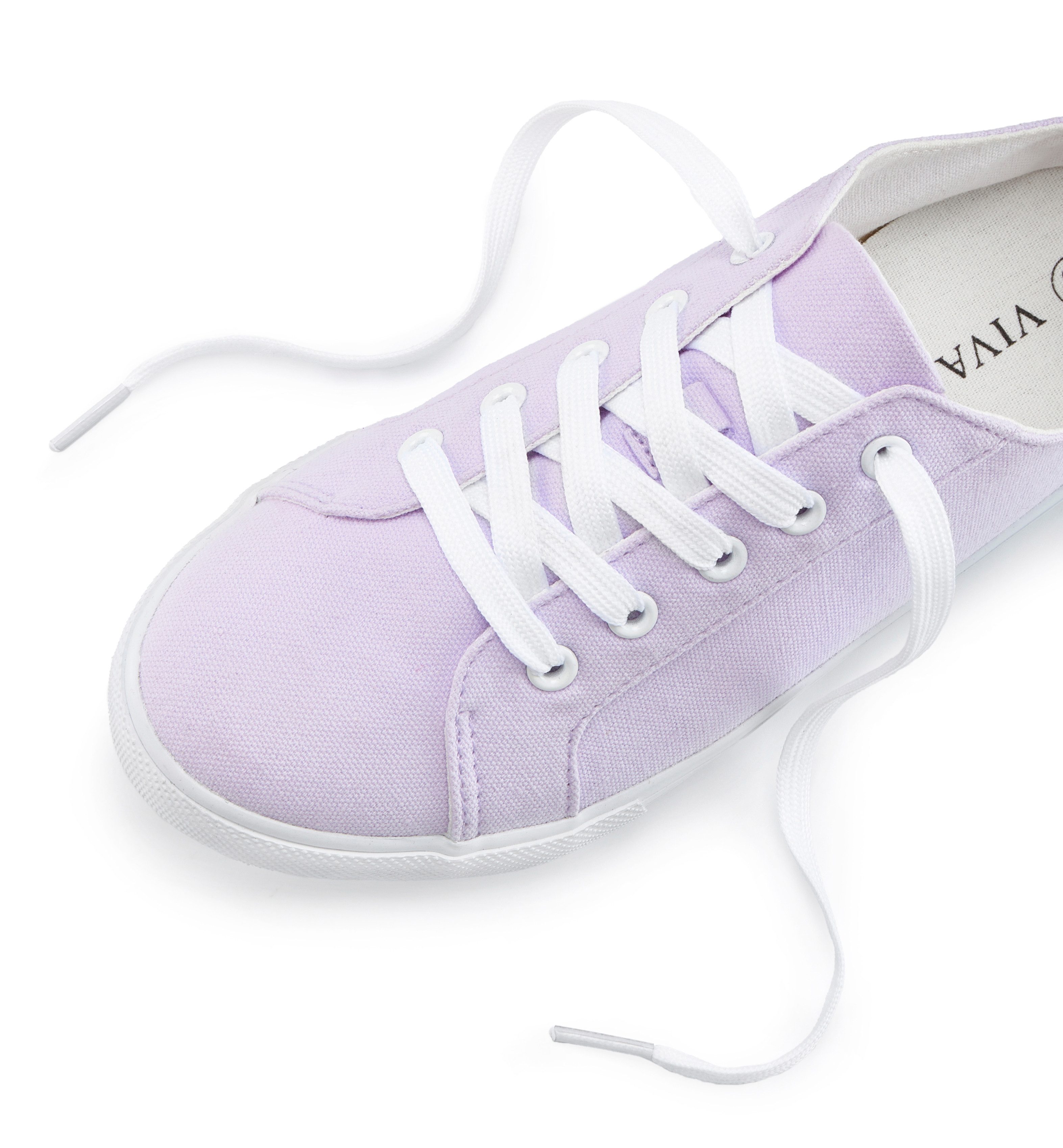 Vivance Sneaker, Clog Sabot zum Reinschlüpfen mit Schnürung VEGAN