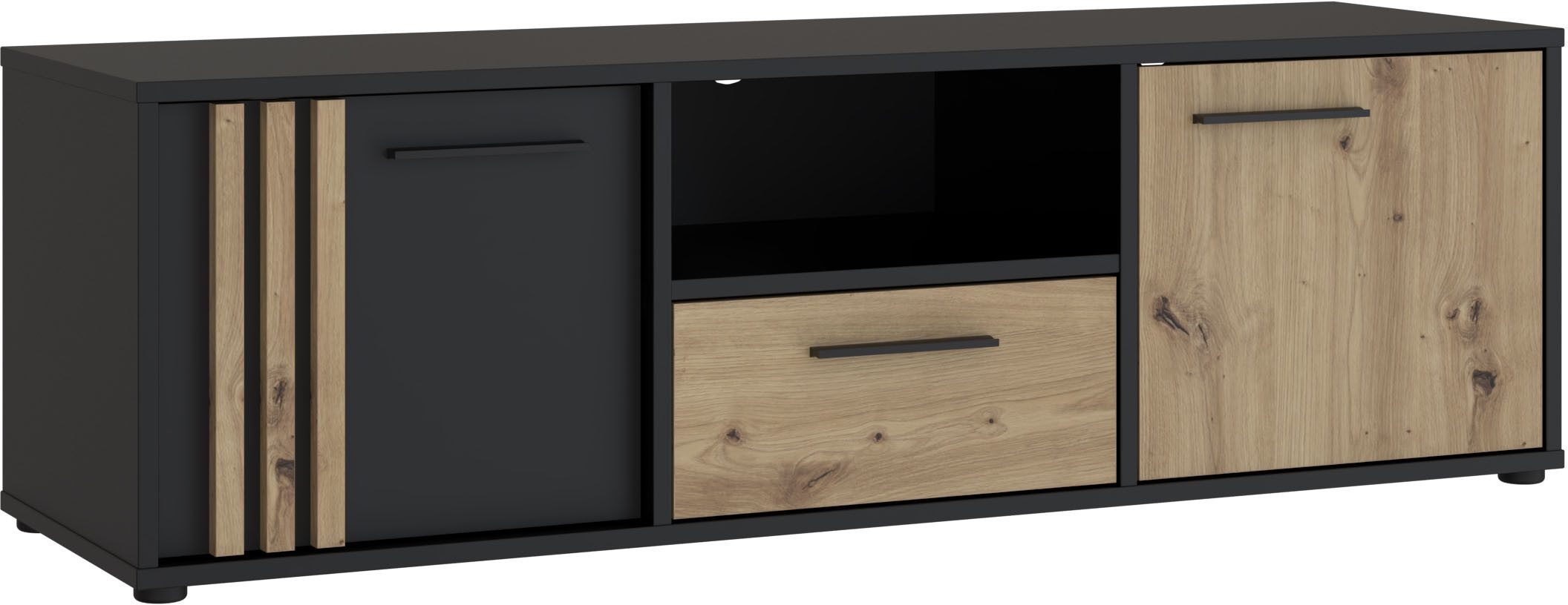 FORTE Lowboard "Cardigan TV-Board, TV-Schrank" TV-Board, 2 farbig, Stauraum günstig online kaufen