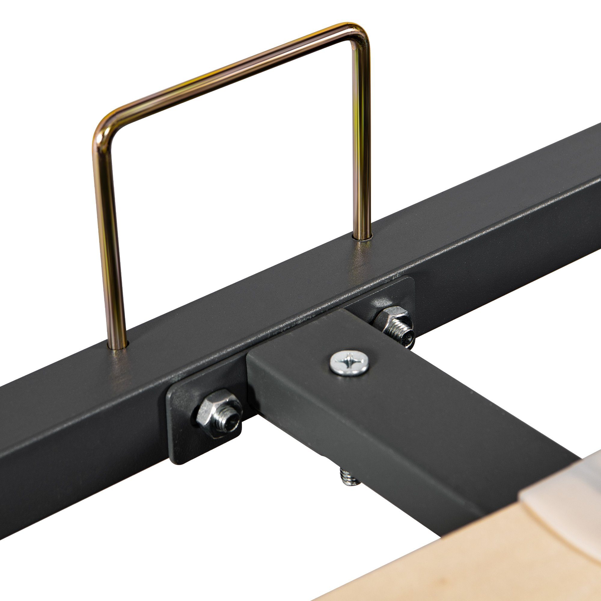 Boxspringbett (Polsterbett mit Lattenrost und Bettkasten, verstellbarem Kopfteil), Doppelbett Hydraulisches Bett 140x200 cm, Bezug aus Samt