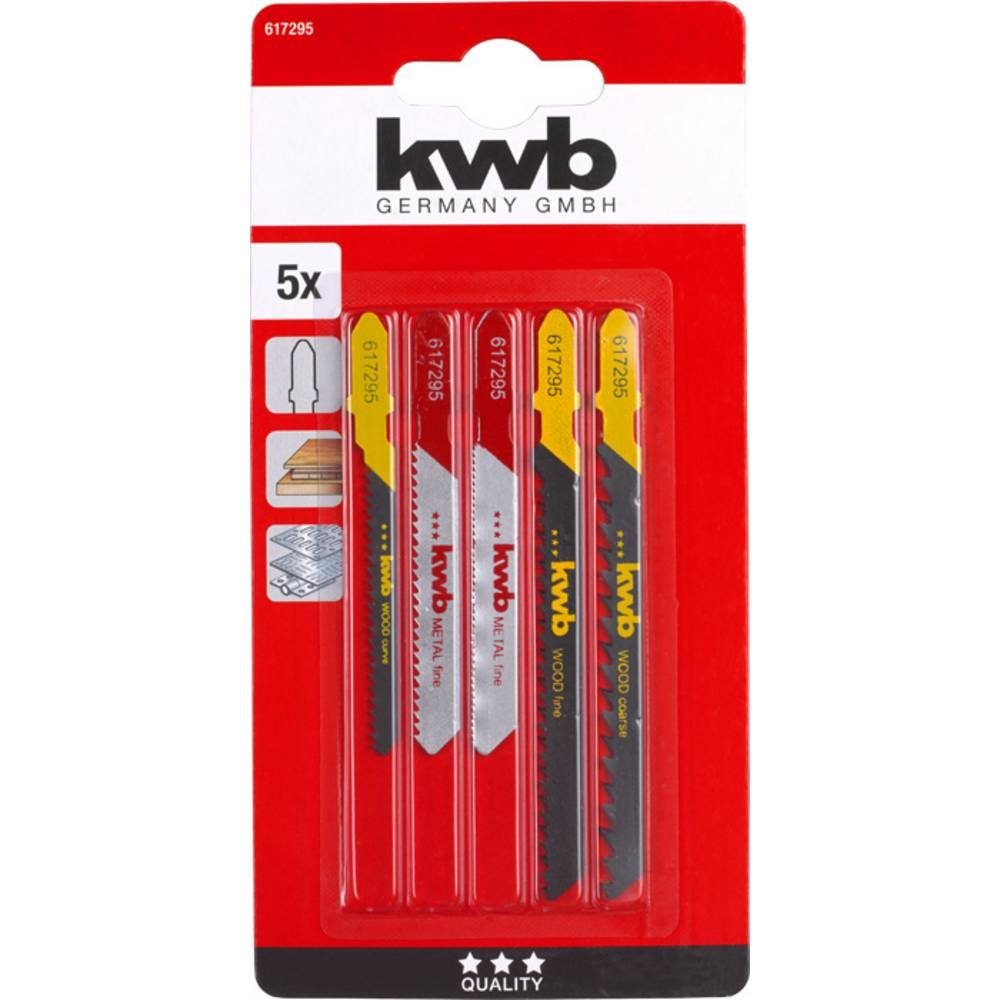 kwb Stichsägeblatt Stichsägeblatt-Set für Holz und günstig online kaufen