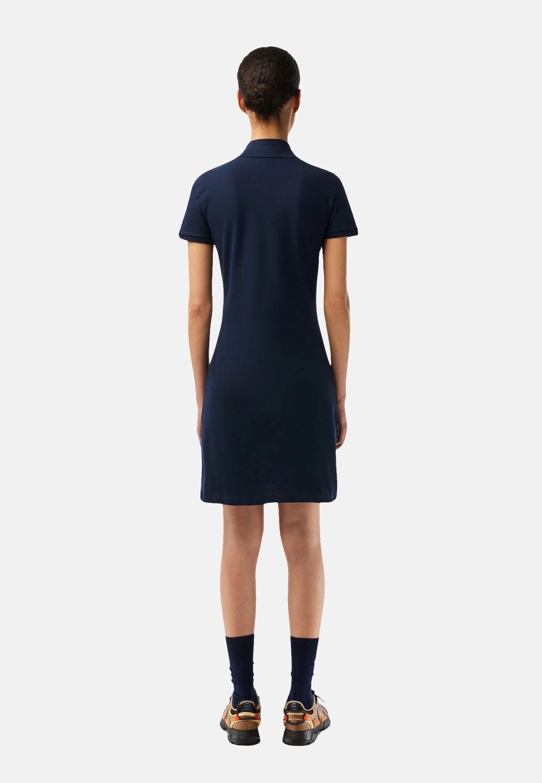 Lacoste Polokleid Kleid Slim Fit Polo-Kleid aus (1-tlg)