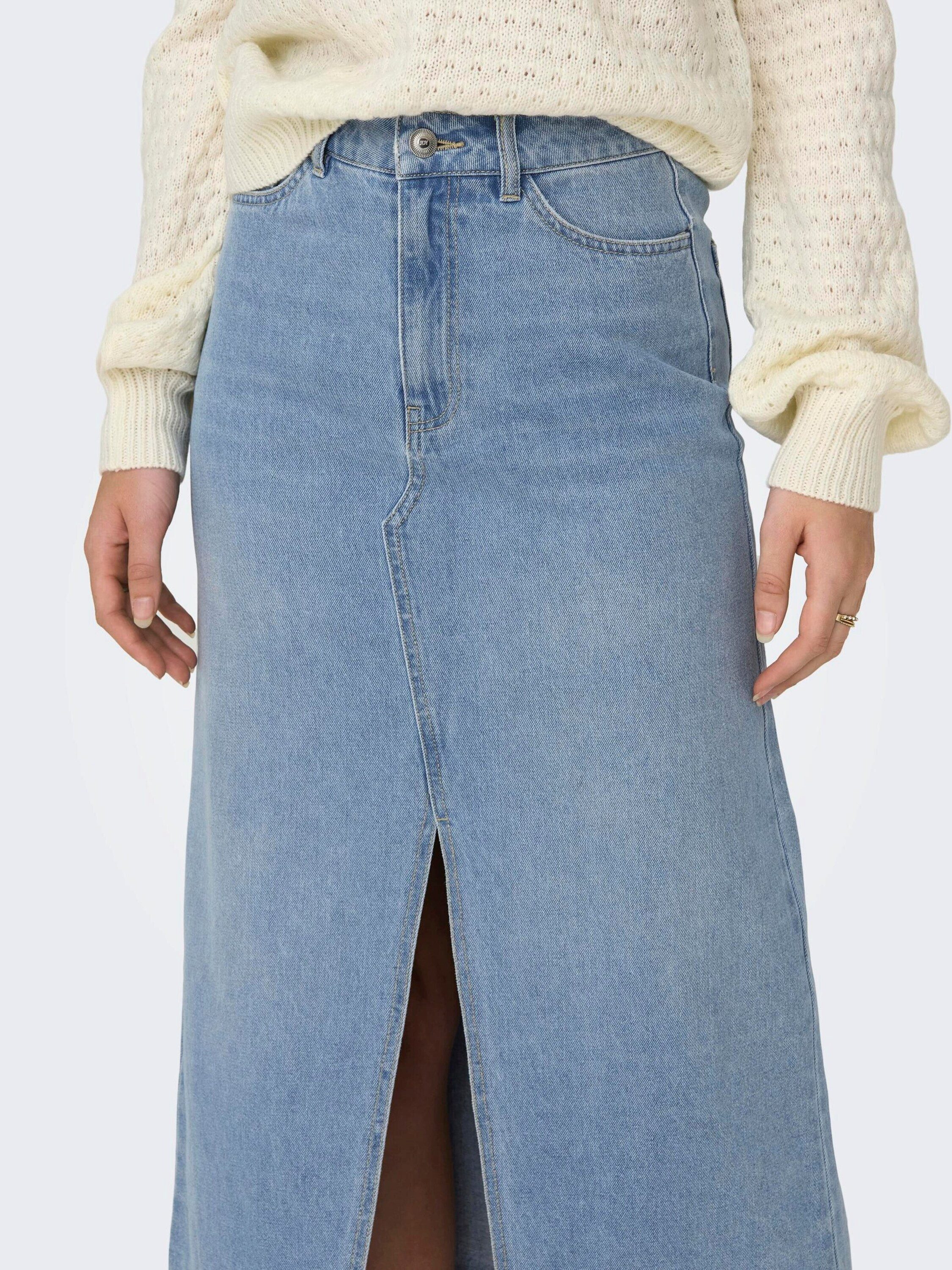 JACQUELINE de YONG Sommerrock Maxi Jeans günstig online kaufen