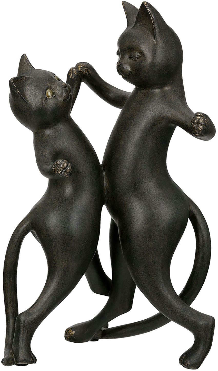 GILDE Tierfigur Katze Gatto-Duo, schwarz (1 günstig online kaufen
