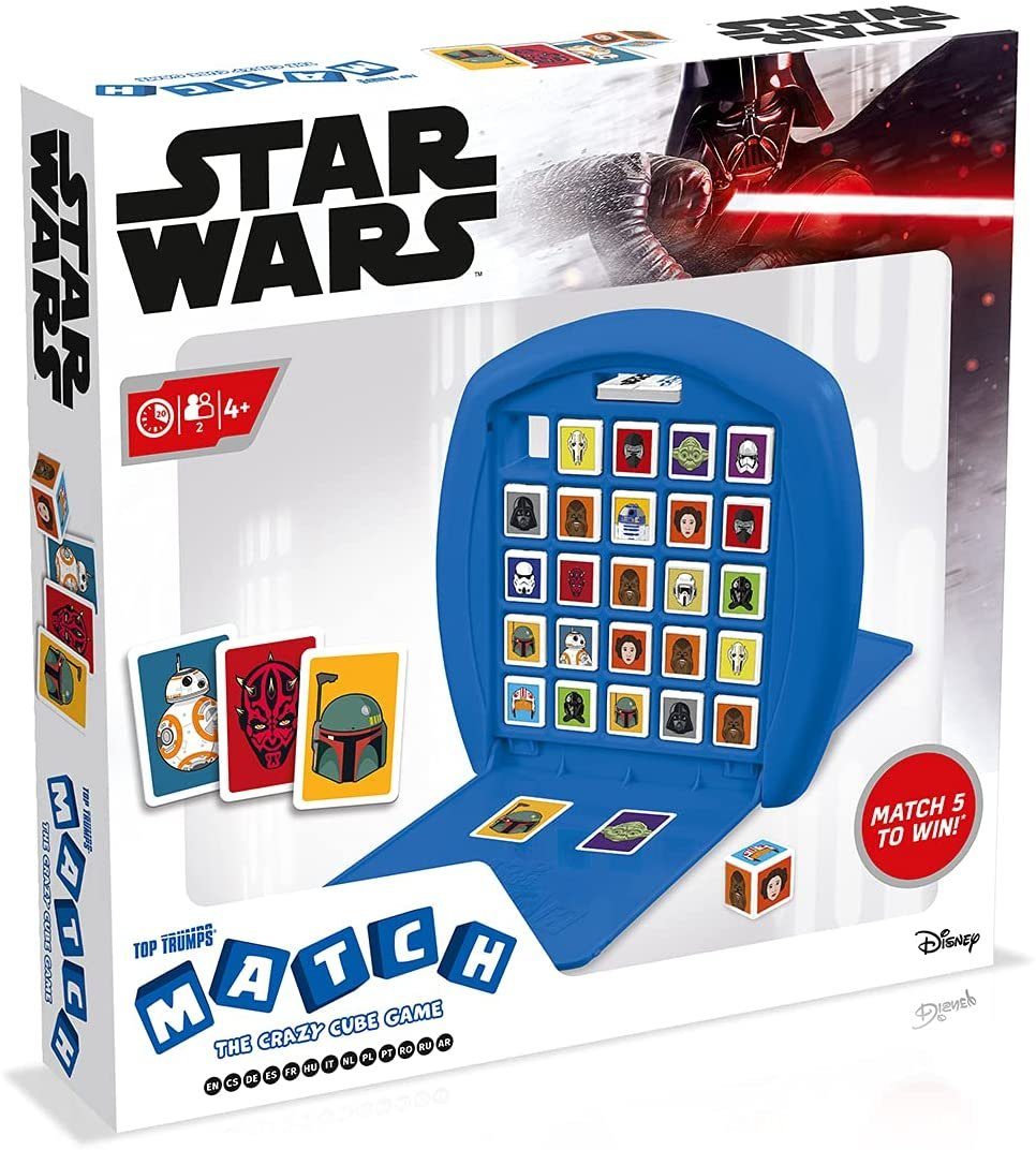 Winning Moves Spiel, Würfelspiel Top Trumps Match Star Wars