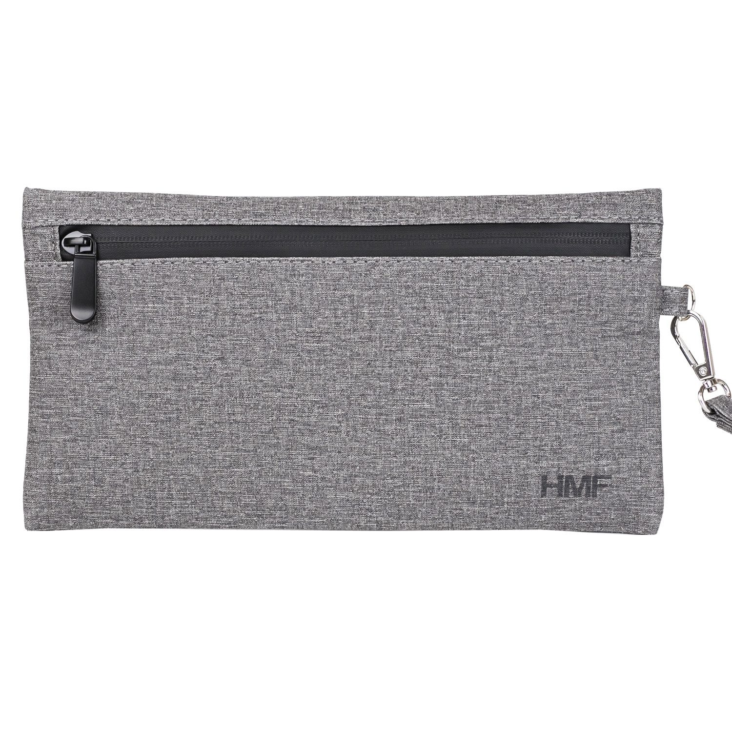 HMF Leckerlibeutel Geruchsdichte Tasche, Leckerlibeutel für Hunde, Размер M, Polyester, Grau