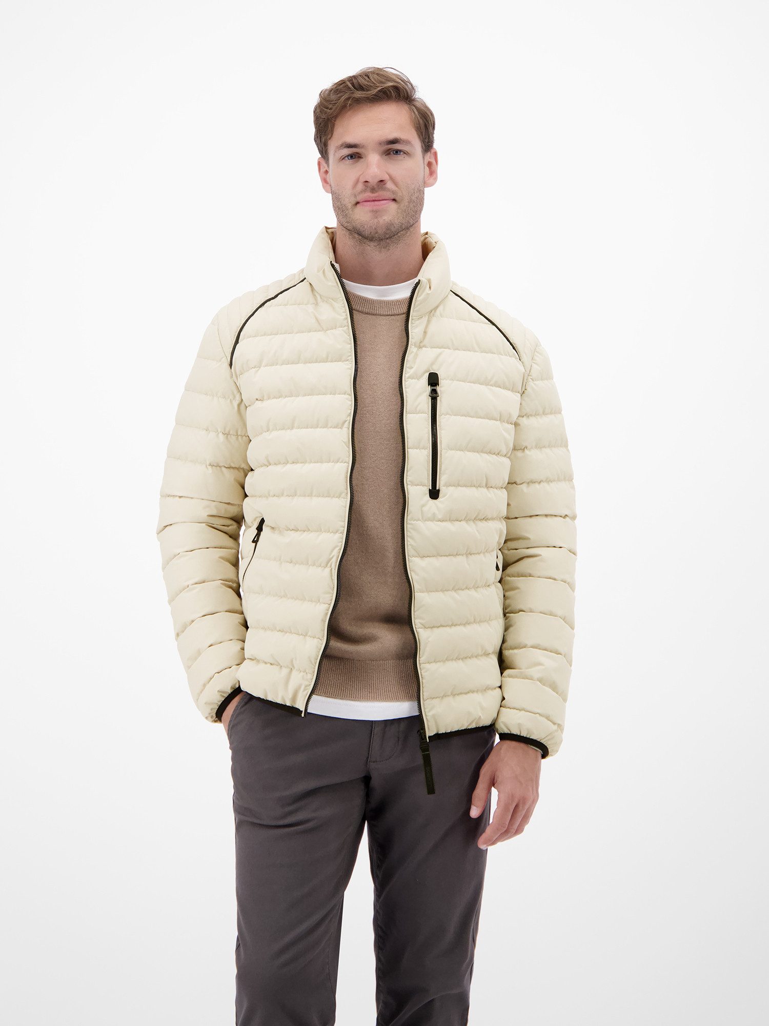 LERROS Steppjacke Light-Weight Herren Steppjacke Wasserabweisend, atmungsaktiv, Brust- und Seitentaschen, unifarben