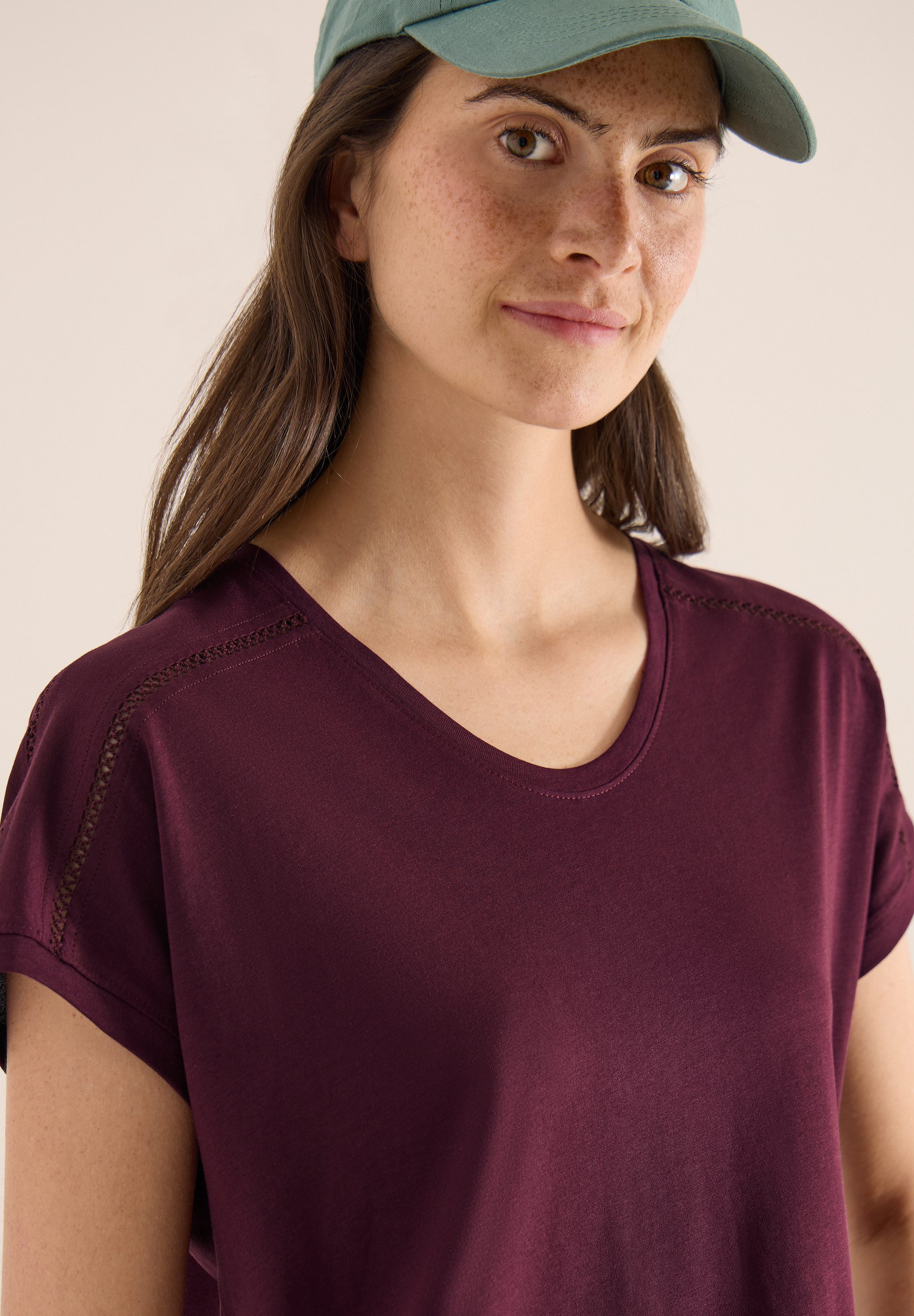 CECIL T-Shirt mit elastischem Bund