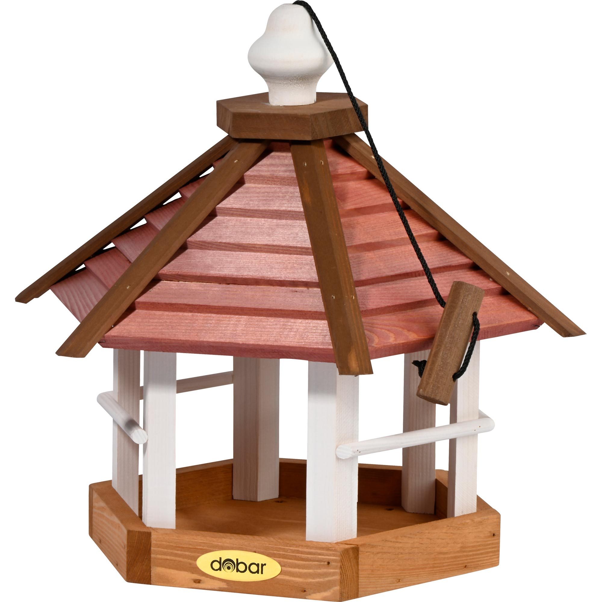 Vogelhaus Vogelhaus "Herbstfrüchte" zum Aufhängen, Futterhaus, ca. 33,5x29x34cm