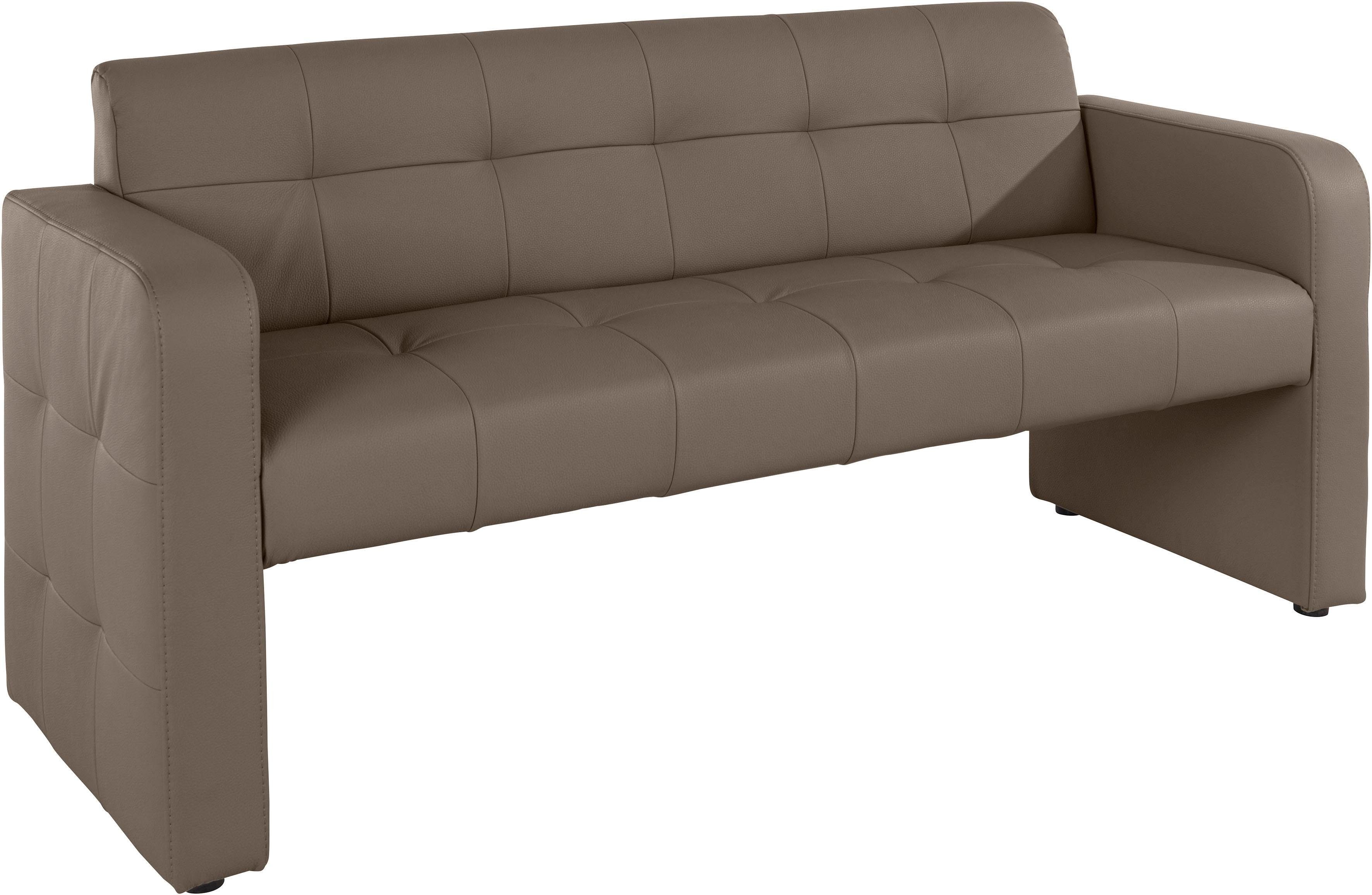 exxpo - sofa fashion Polsterbank Barista Küchensofa mit Komfortsitzhöhe 49cm, tolle Detailverarbeitung, frei im Raum stellbar