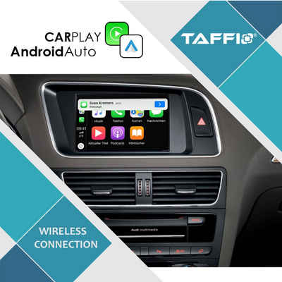 TAFFIO Für Audi A4 A5 Q5 S5 MMI 3G+ HIGH Wireless Carplay AndroidAuto USB Einbau-Navigationsgerät