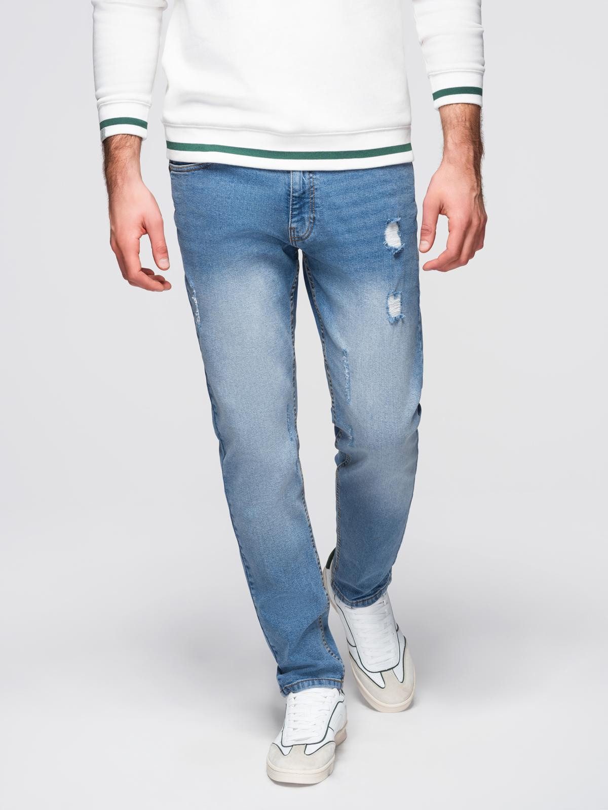 Regular-fit-Jeans Jeans REGULAR FIT mit Used-Effekt